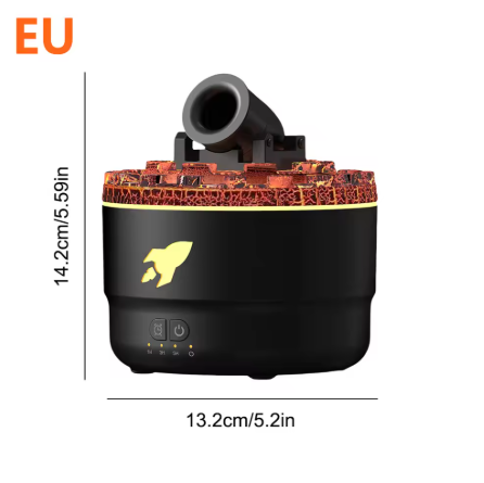 Cañón humidificador de aceites de aromas