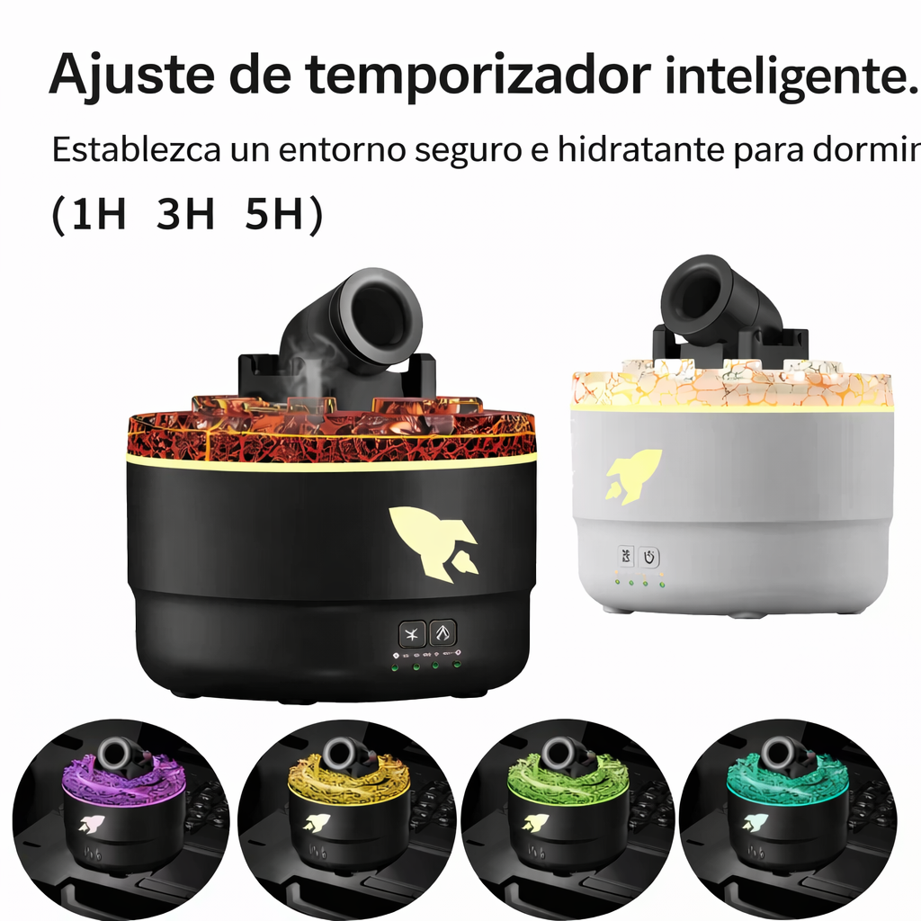 Cañón humidificador de aceites de aromas