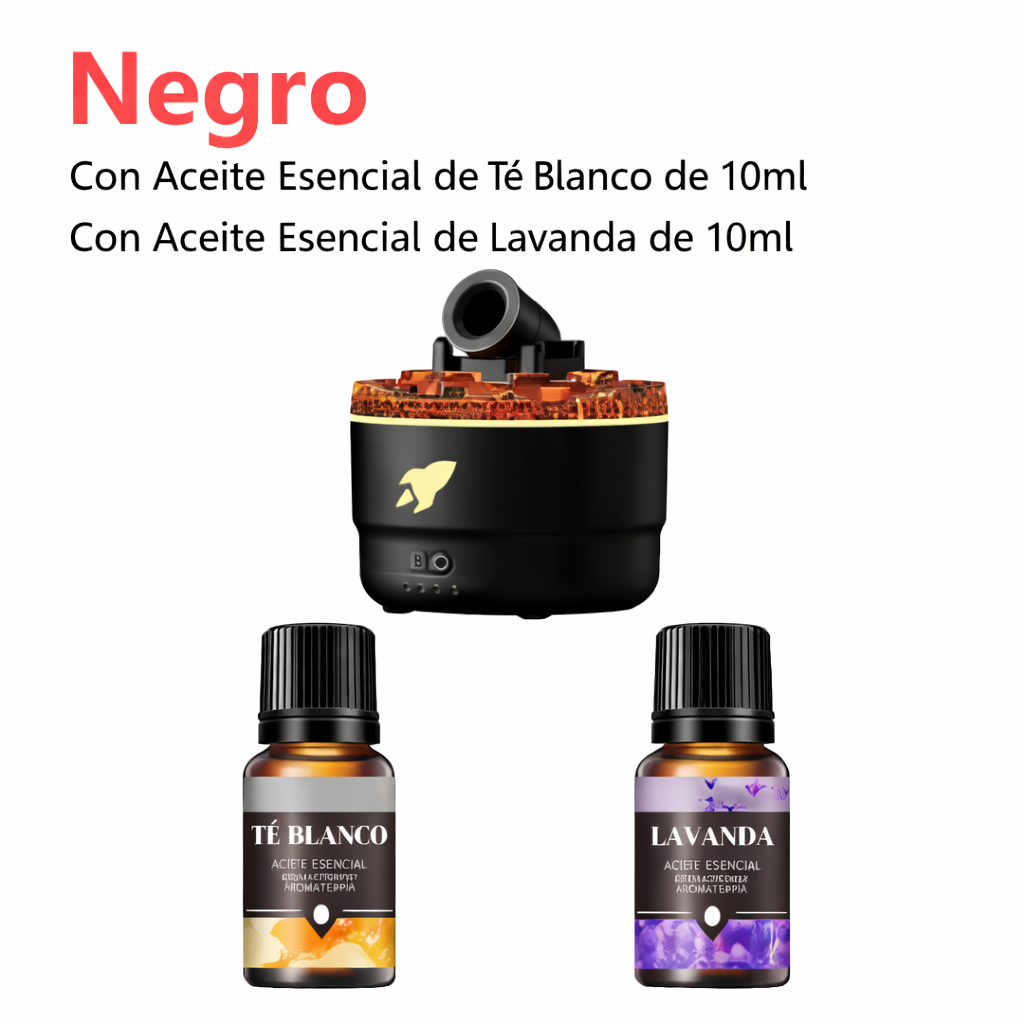 Cañón humidificador de aceites de aromas