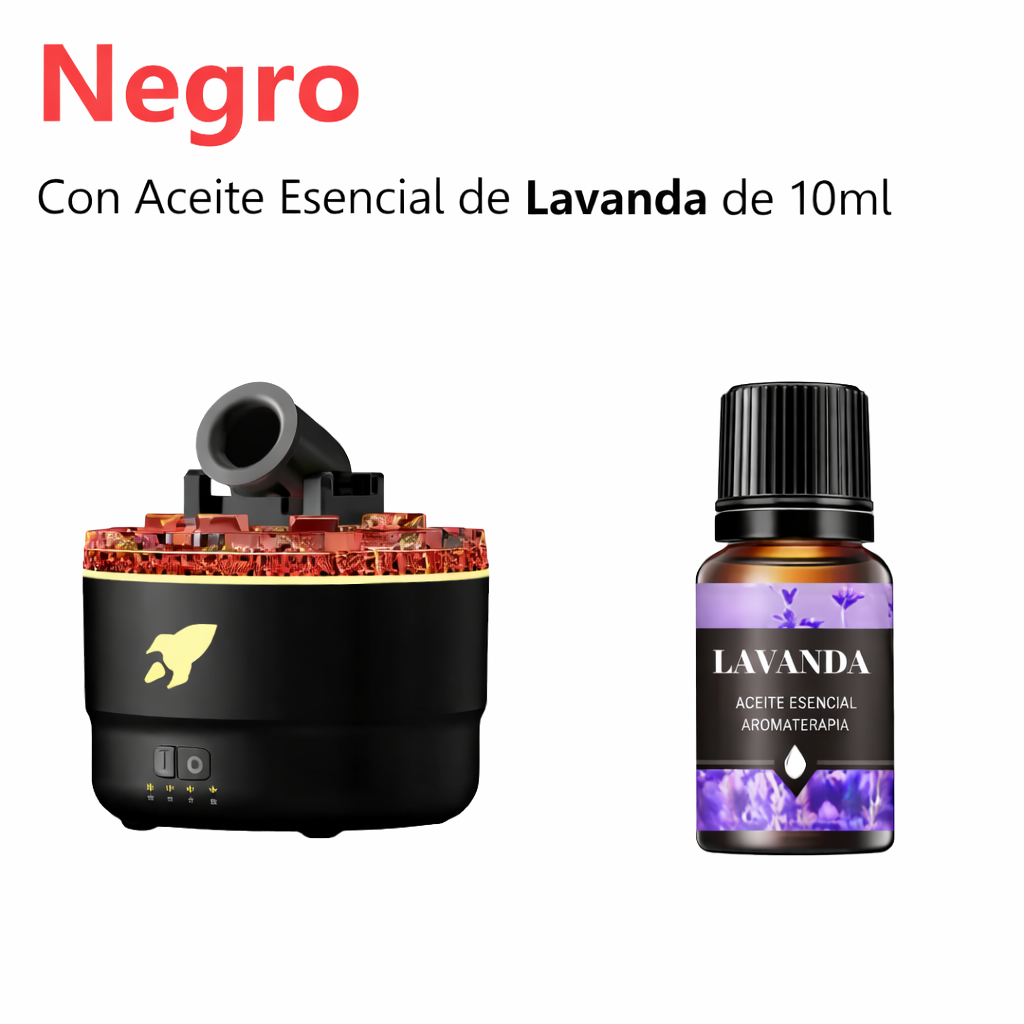 Cañón humidificador de aceites de aromas