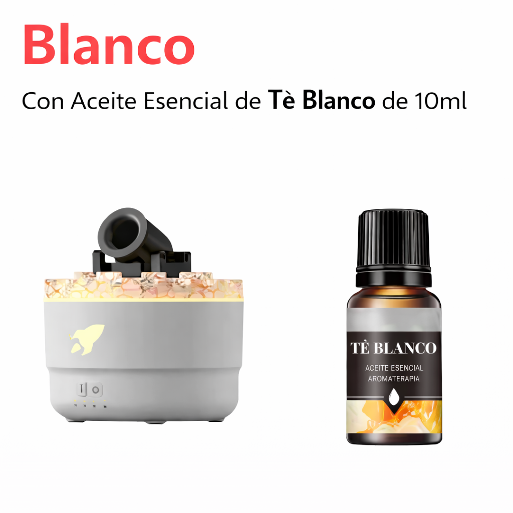 Cañón humidificador de aceites de aromas